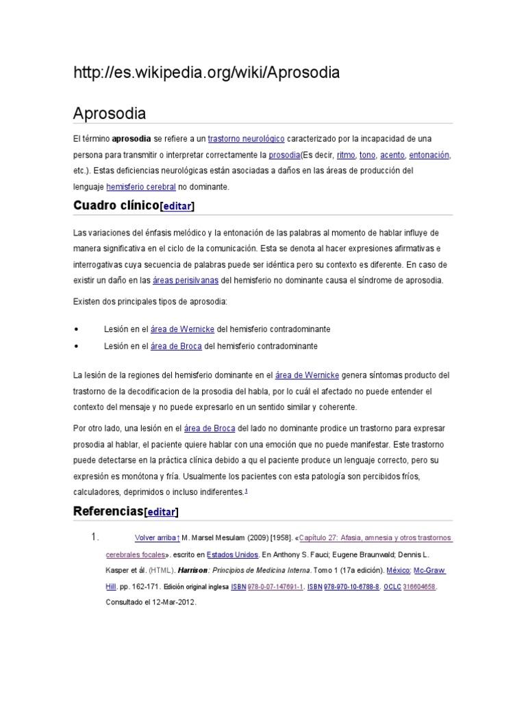 Aprosodia PDF