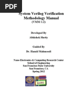 System Verilog - Verification Methodology Manual