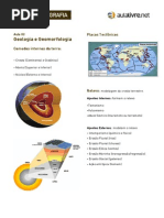 Geografia Aula 02 Apostila Geologia e Geomorfologia