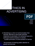 Ethical Aspects in Advertising