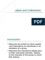 Individualism and Collectivism