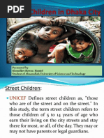 Download Lives and Livelihoods of the Street Children in Dhaka PPT by Khondker Rawan Hamid SN214473433 doc pdf