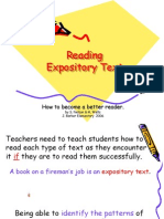Expository Text in Reading Power Point