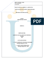 Modulo Aprendizaje