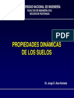 Propiedades Dinámicas de Los Suelos