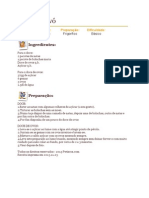 Imprimir Receita - Doce Da Avó - Petiscos