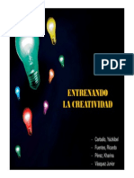 Entrenando La Creatividad