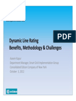 Dynamic Line Rating Benefits, Methodology & Challenges