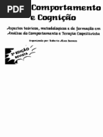 Sobre Comportamento e Cognição (Vol. 1)