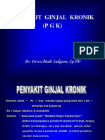 PGK PENYAKIT GINJAL KRONIK