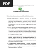 ARGUMENTARIO Factura Eléctrica