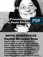Mercedes Sosa Exposicion Paula Alvarez