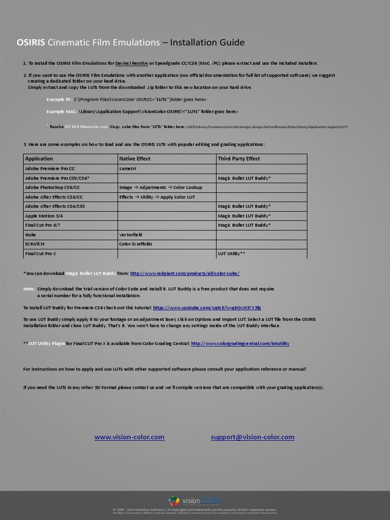 OSIRIS Installation Guide PDF | PDF | Computing | Software