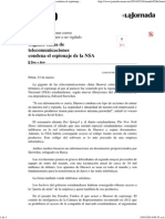 La Jornada_ Gigante China de Telecomunicaciones Condena El Espionaje de La NSA