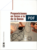 Perez Soto Carlos - Proposiciones en Torno a La Historia de La Danza