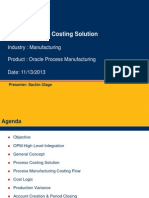 Hexaware Oracle Process Costing Solution