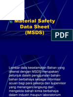 MATERIAL SAFETI DATA SHEET