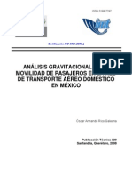 Modelo Gravitacional Transporte Aereo