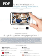 Google Mobile in Store Research Studies