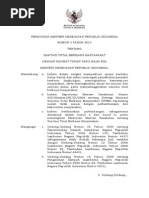 Download Peraturan Kementerian Kesehatan No 3 Tahun 2014 Tentang Sanitasi Total Berbasis Masyarakat by STBM Indonesia SN214589839 doc pdf