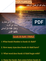 Surah AlKahf-Finale Without Answers