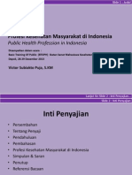 Profesi Kesehatan Masyarakat