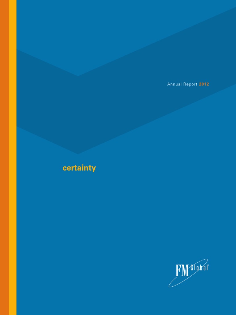 Factory Mutual 2012 Annual Report PDF Financial Statement