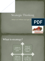 Strategic Thinking