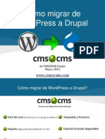 Cómo migrar de WordPress a Drupal con CMS2CMS