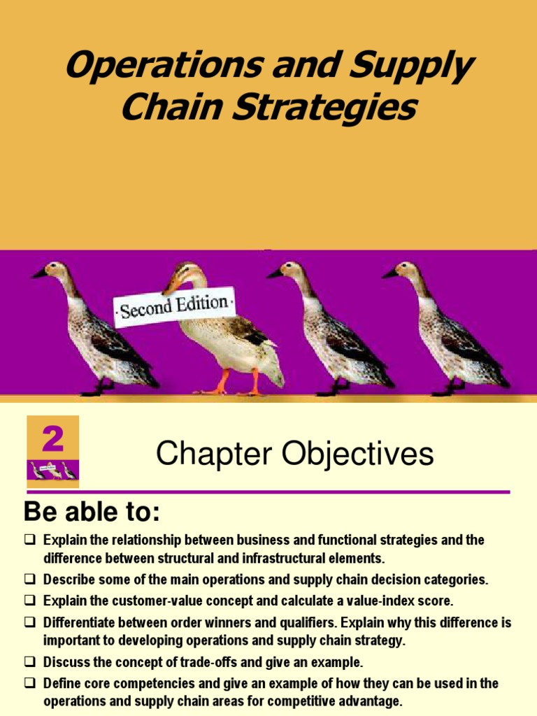 Operations and Supply Chain Bozarth - ch02 | PDF | Strategic Management ...