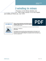 UK Code of Practice Shafts and Winding