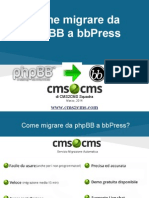 Come migrare da phpBB a bbPress