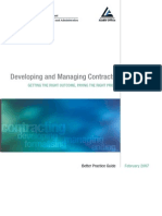 Developing and Managing Contracts