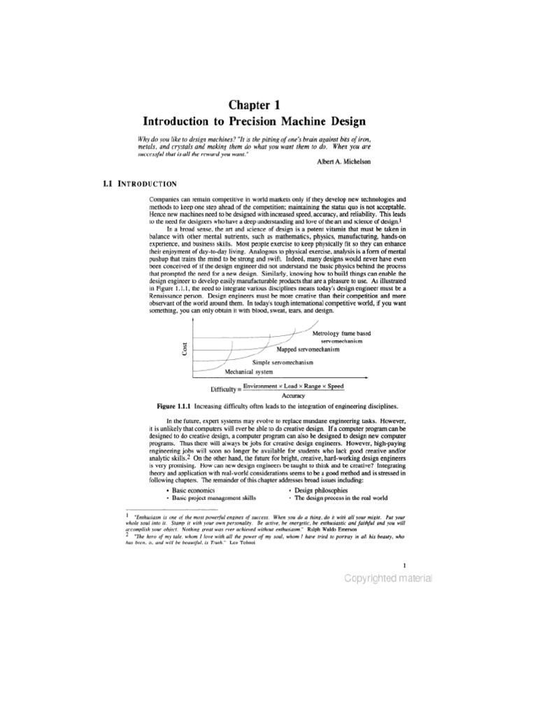 Precision Machine Design PDF | PDF