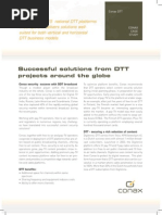 Successful Solutions From DTT Projects Around The Globe