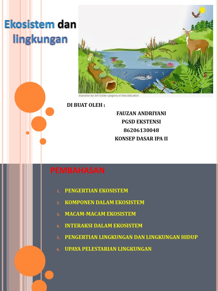 Download 560 Koleksi Gambar Ekosistem Lingkungan Hidup Paling Bagus 