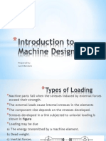Introduction To Machine Design