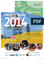 Health Mela: Saturday 3rd May 2014 11am To 4pm
