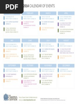 Calendar 2014