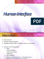 Vu Thi Huong Giang, PHD Human Interface 2010-2011