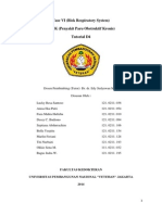 Case VI (Blok Respiratory System) PPOK (Penyakit Paru Obstruktif Kronis) Tutorial D4