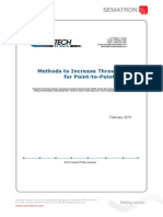 White Paper: Methods To Increase Throughput For Point-to-Point Links