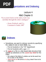 File Organizations and Indexing: R&G Chapter 8