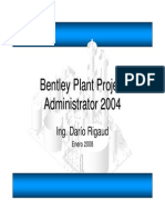 Bentley Plant Project Administrator