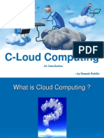 C-Loud Computing: An Introduction