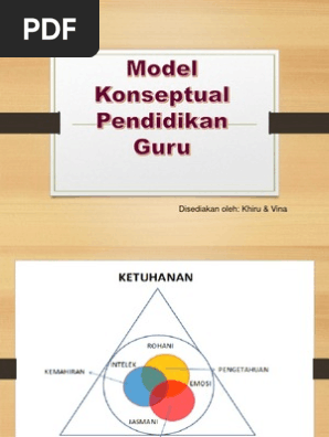 Konseptual Pendidikan Guru  PDF
