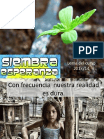 Siembra Esperanza Curso 2013-14