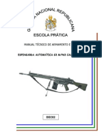 Capa Espingarda Automática G3