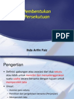 1. Pembentukan Persekutuan