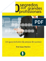 10 Segredos Dos Grandes Profissionais Prof. Isaac Martins